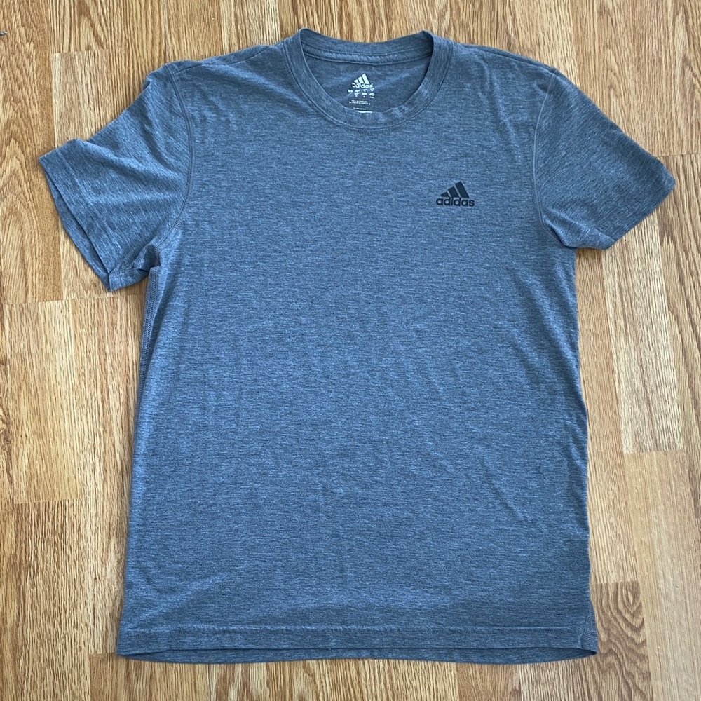 5 for $25! Adidas Men's Heather Gray Tee
